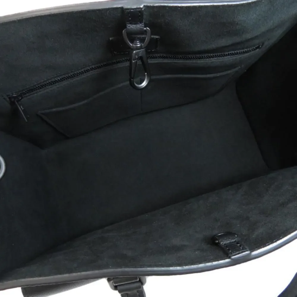 Louis Vuitton LockMe Tote MM Tote Bag Calf Black